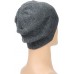 Wireless Bluetooth Beanie,Unisex Outdoor Sport Knit Hat with Stereo Speakers &amp; Microphone