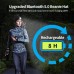 Bluetooth Beanie Hat - Winter Knit Hats Headphones Headset Music Cap with Stereo Speaker &amp; MIC - Unique Christmas Tech Gifts for Men Women Teen Boys Girls